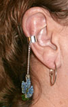 bluebonnet ear cuff